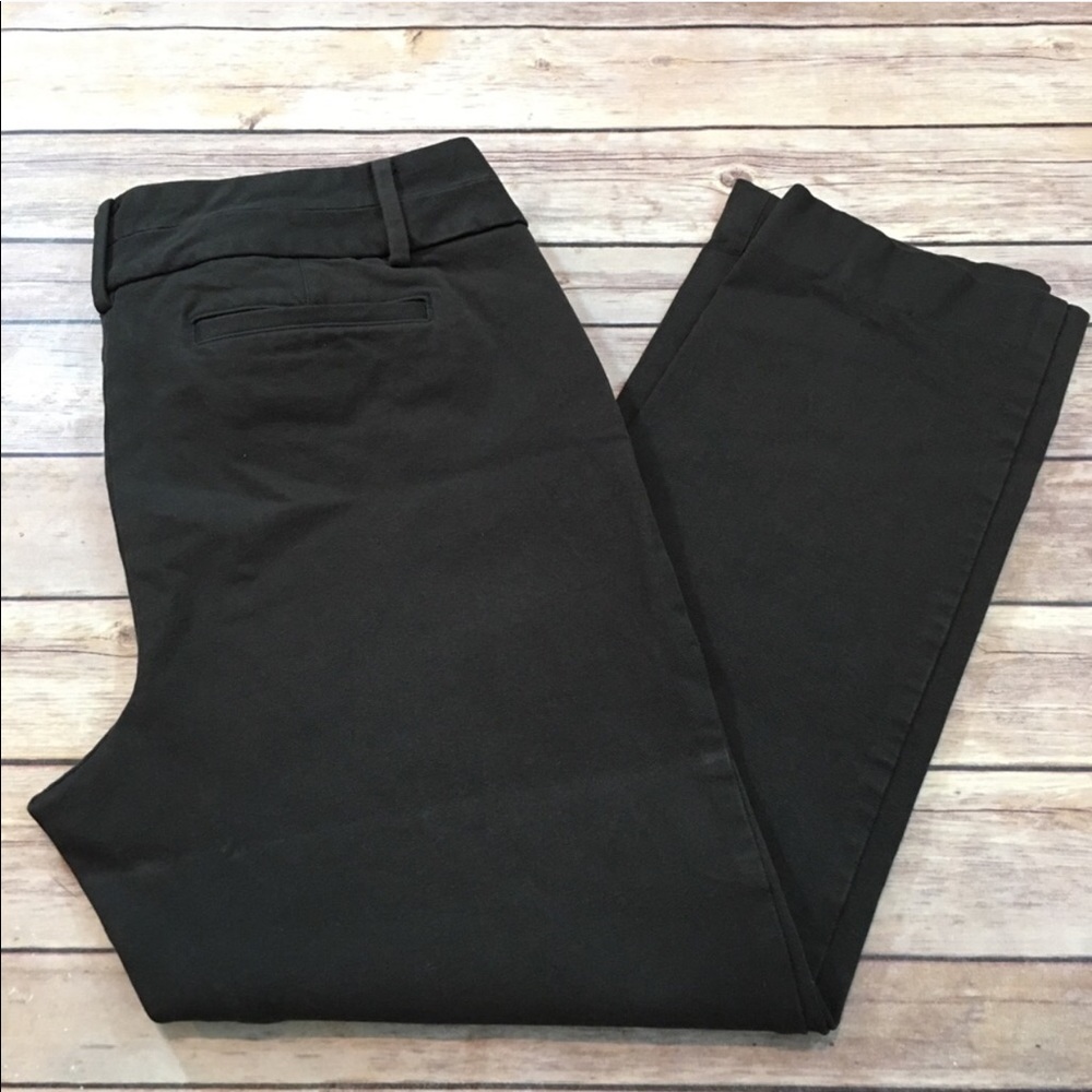 Size 10P Talbots Newport Tapered Leg Cropped Pants - Picture 8 of 8